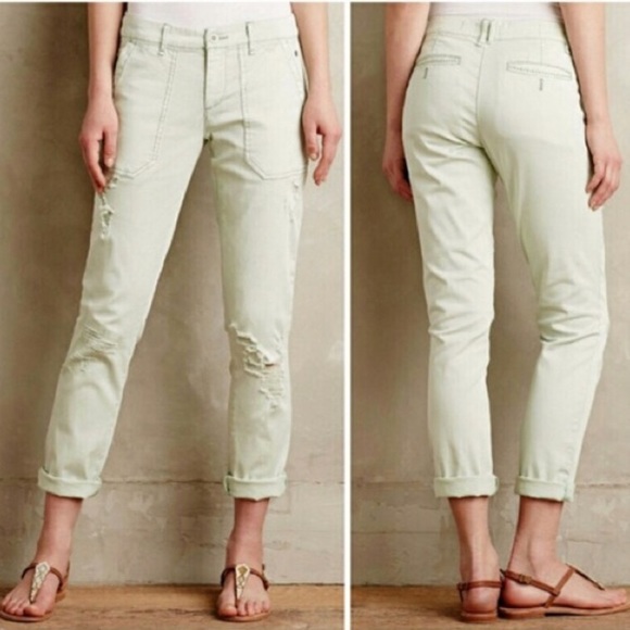 pale green chinos